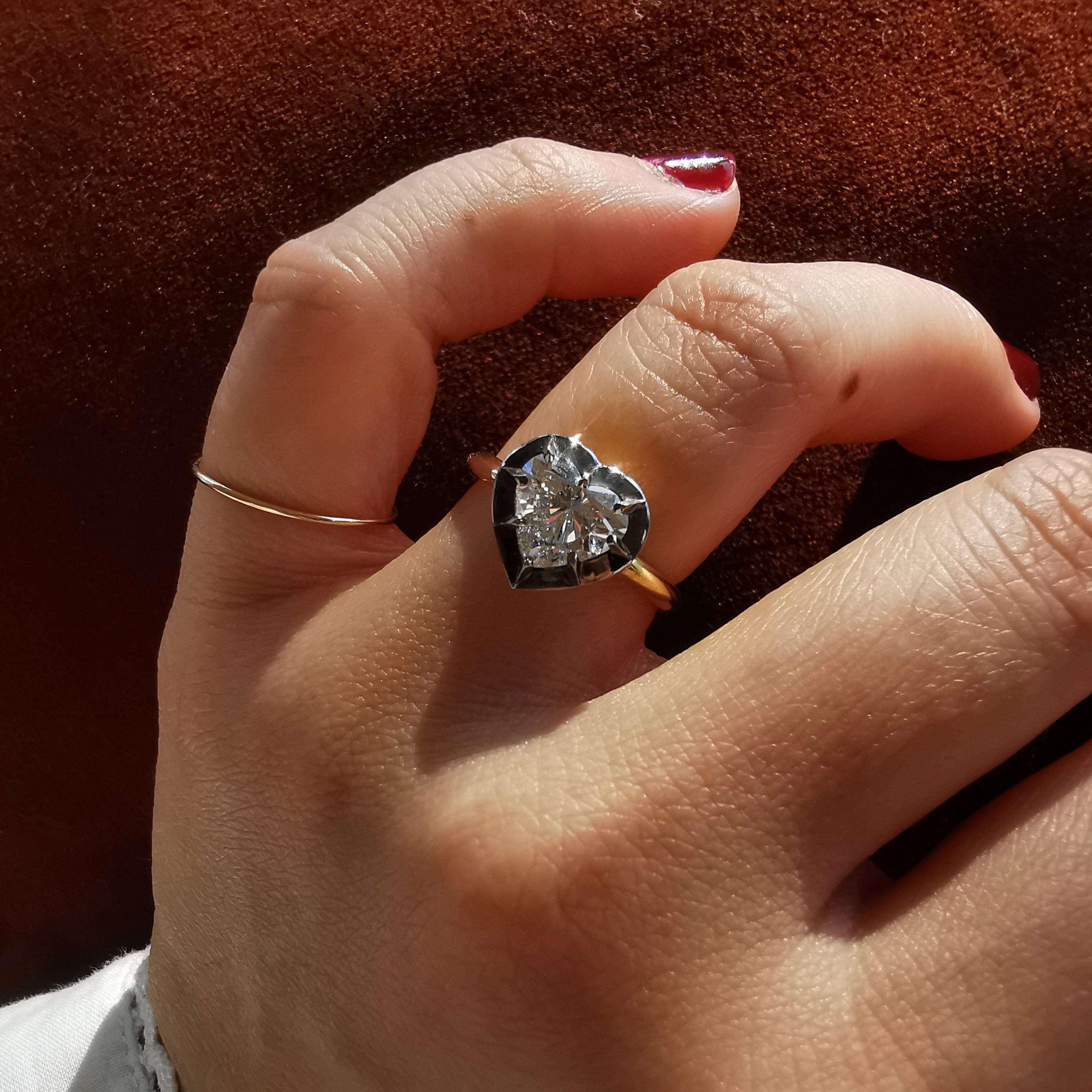 Heartbreaker Georgian Ring