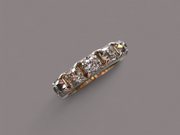 Old Mine Diamond Eternity Ring