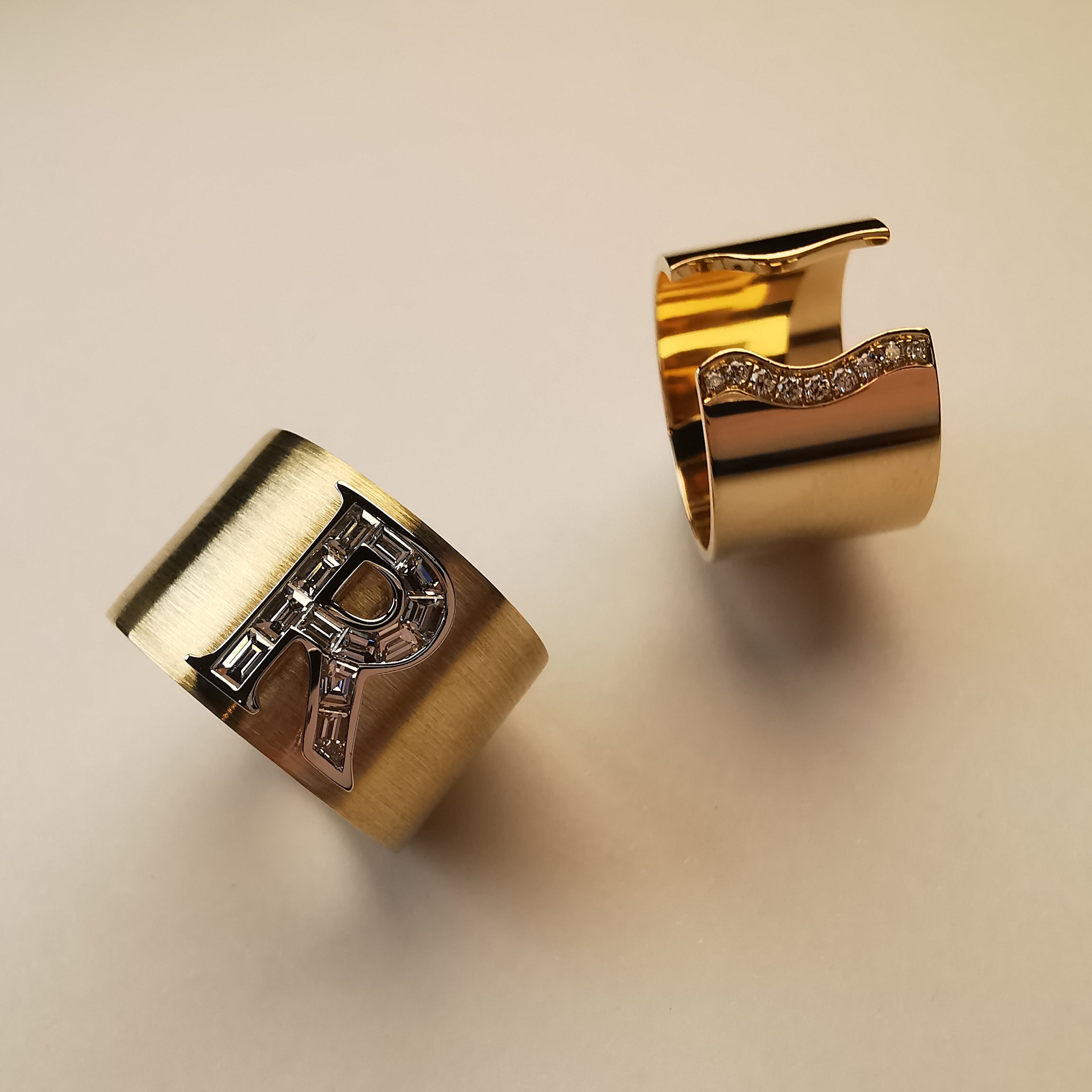Bespoke Cigar ring Cat