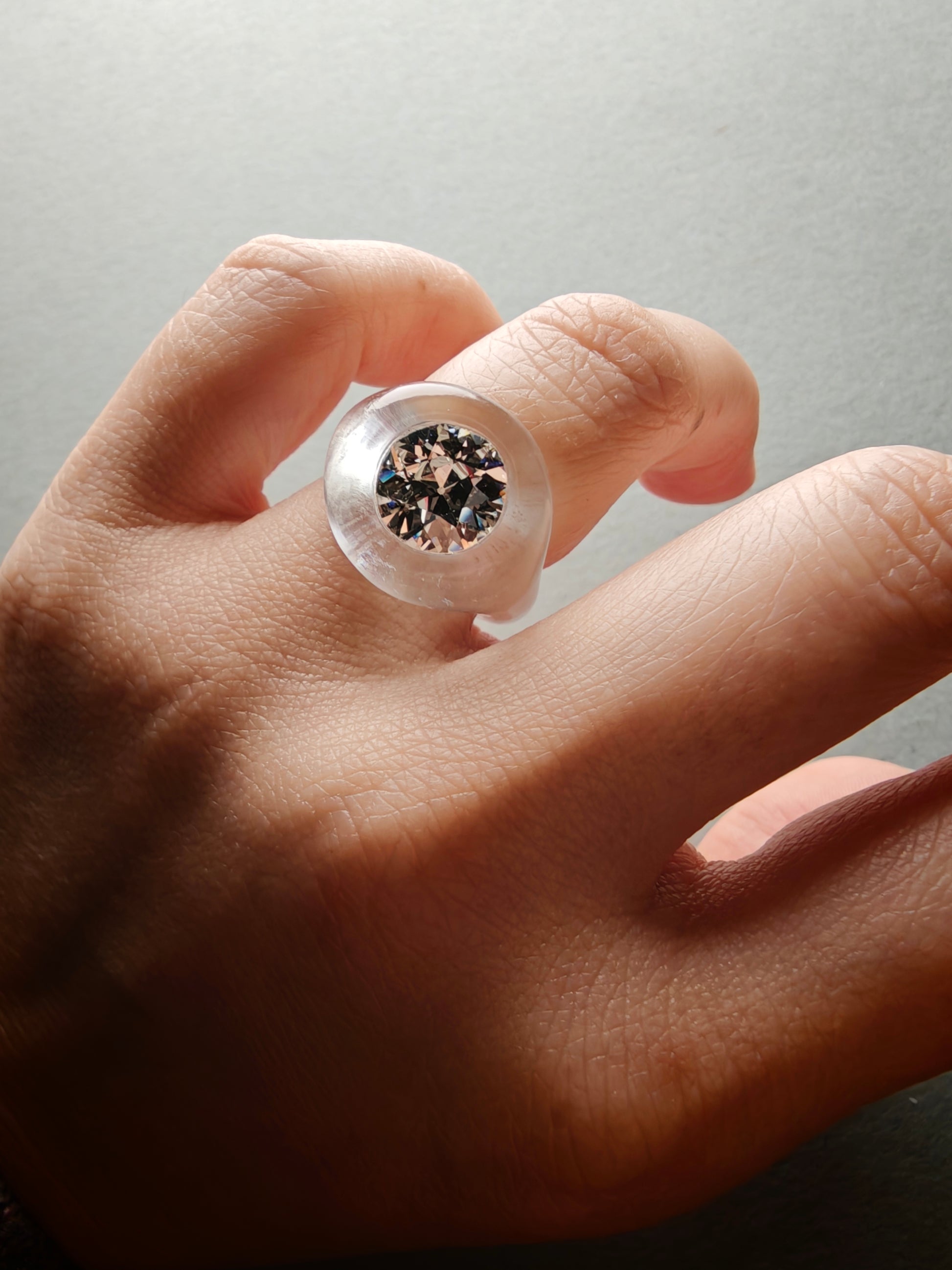 Lucite jewel for Ms I