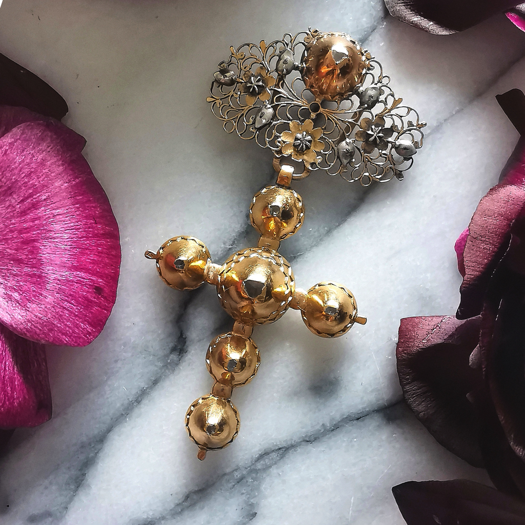 Gold and Diamond Cross