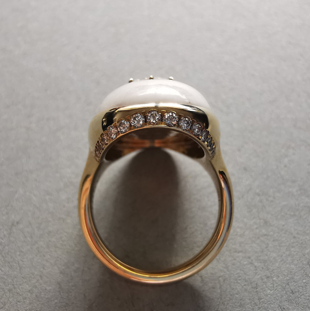 Alaska with Extra Diamonds Ring