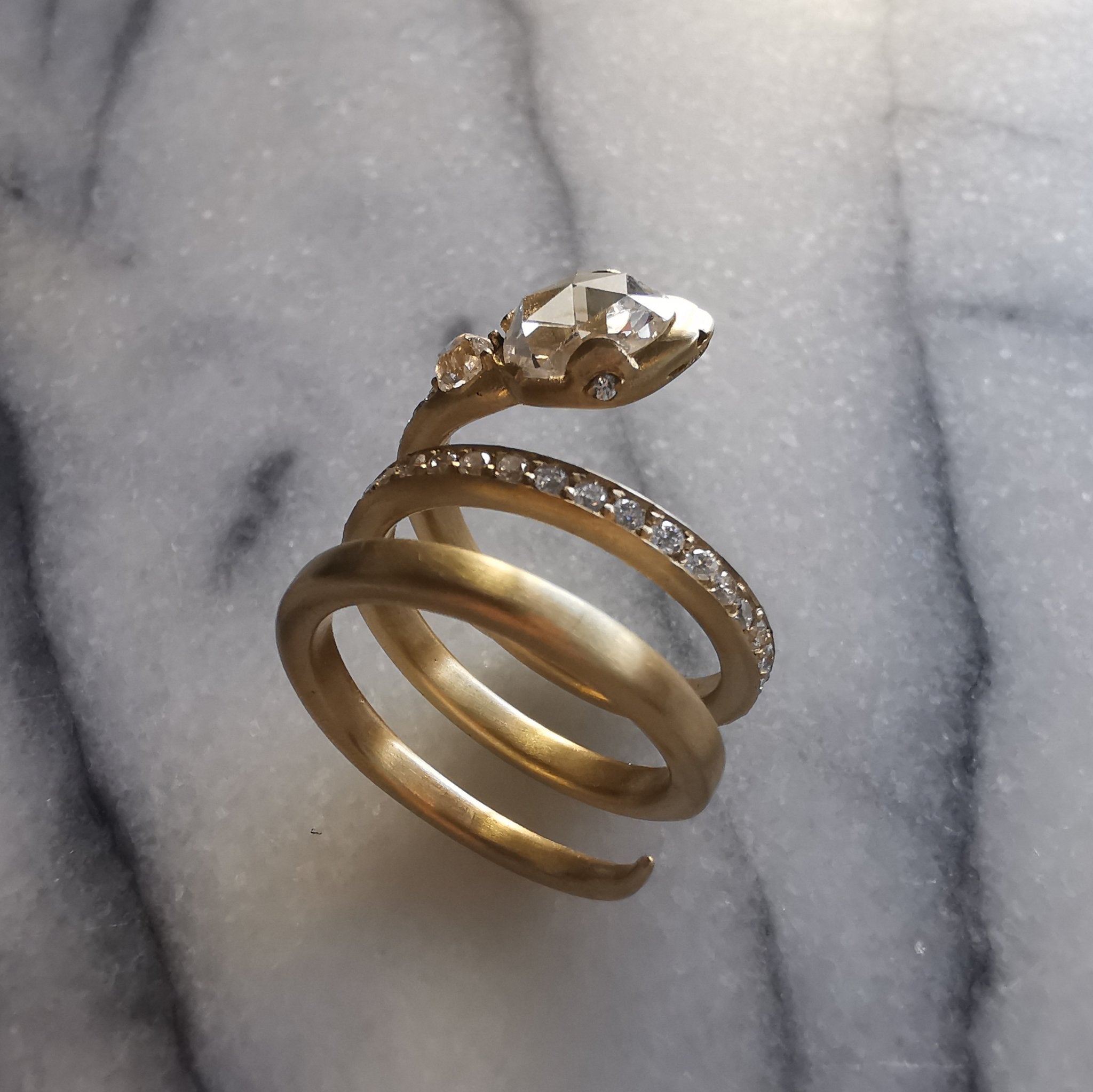 Sun Serpent Ring