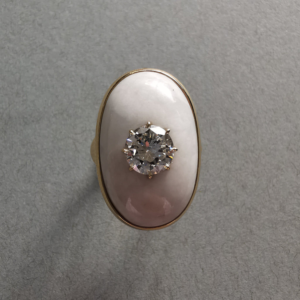 Alaska with Extra Diamonds Ring