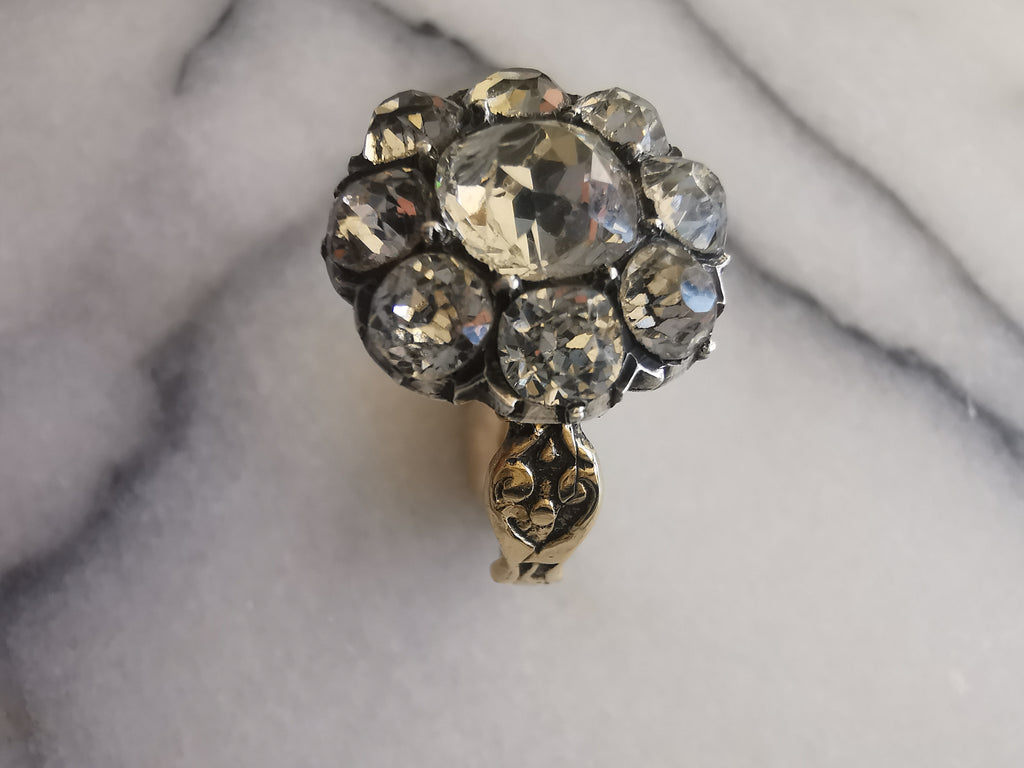Exceptional Paste Cluster Ring