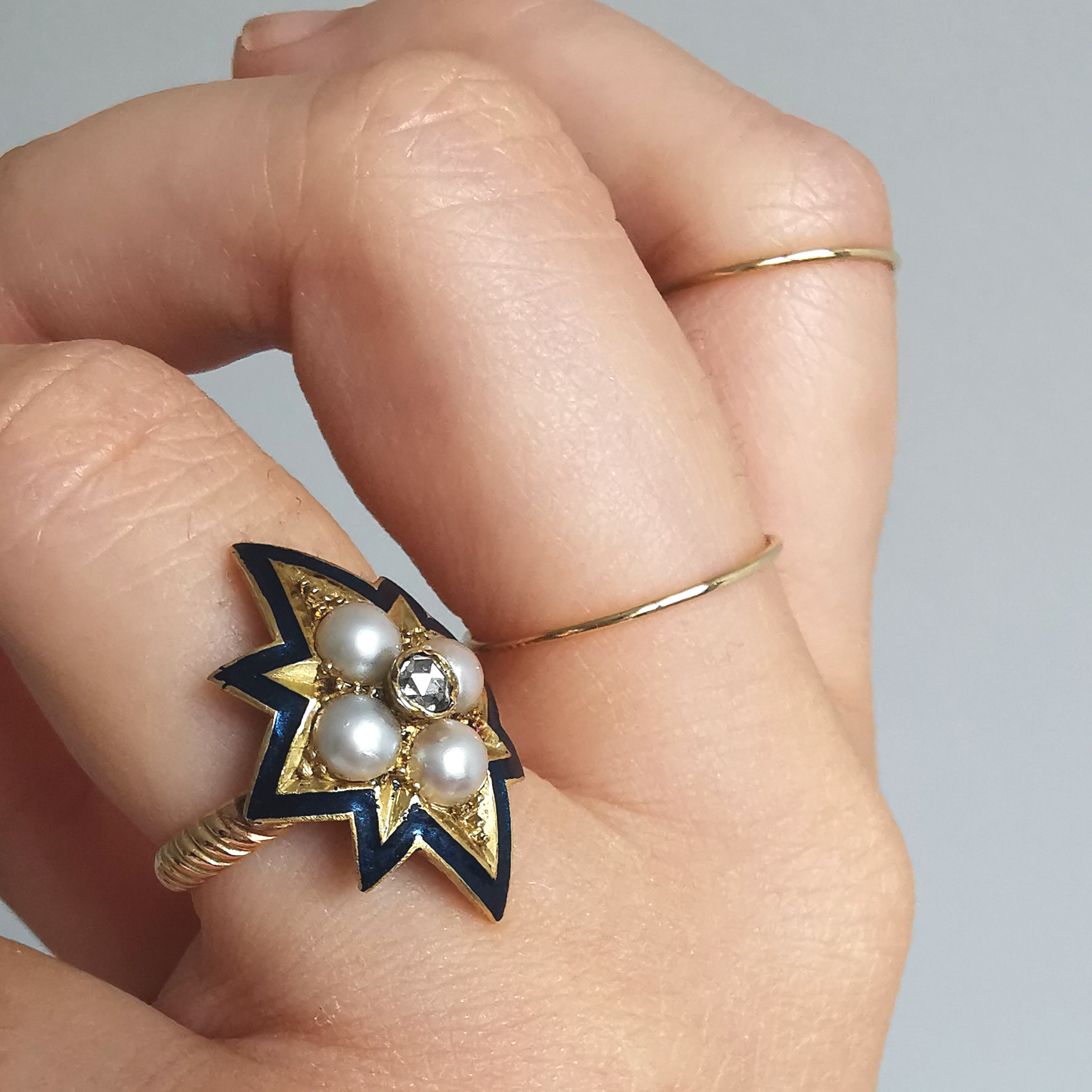 A Victorian Star Ring