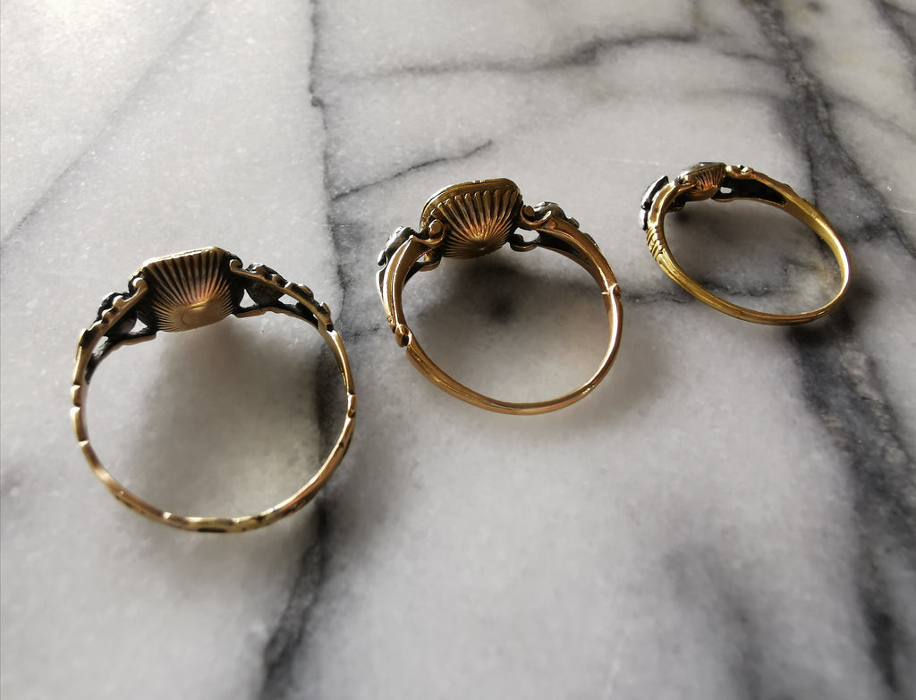 (2021 Release) Citrine Georgian Basket Ring