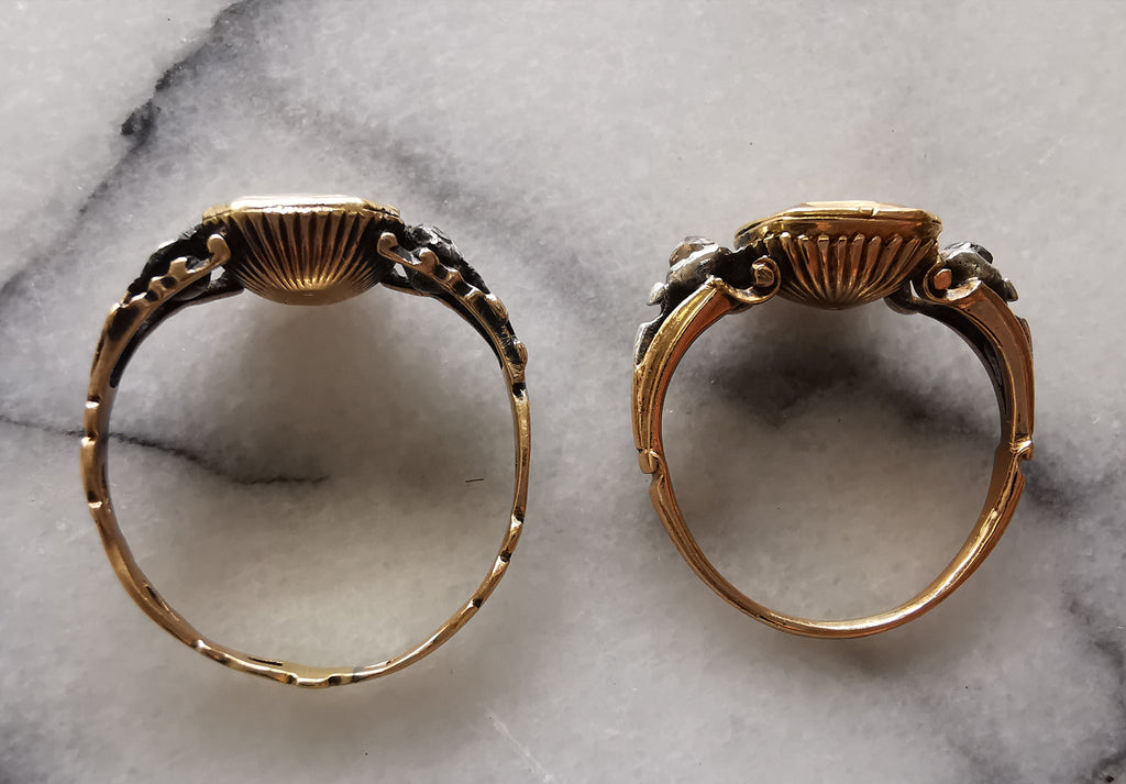 (2021 Release) Citrine Georgian Basket Ring