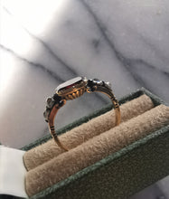 Load image into Gallery viewer, Deposit for Ms T. B (Georgian Rococo Madeira Garnet Ring)
