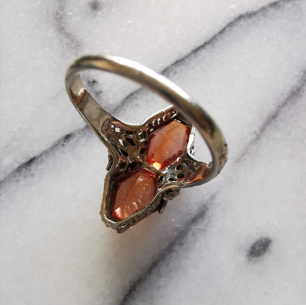 Art Deco Sapphire Ring