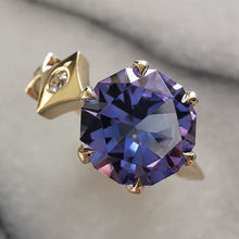 Load image into Gallery viewer, Bespoke Double Lucky Star Ring
